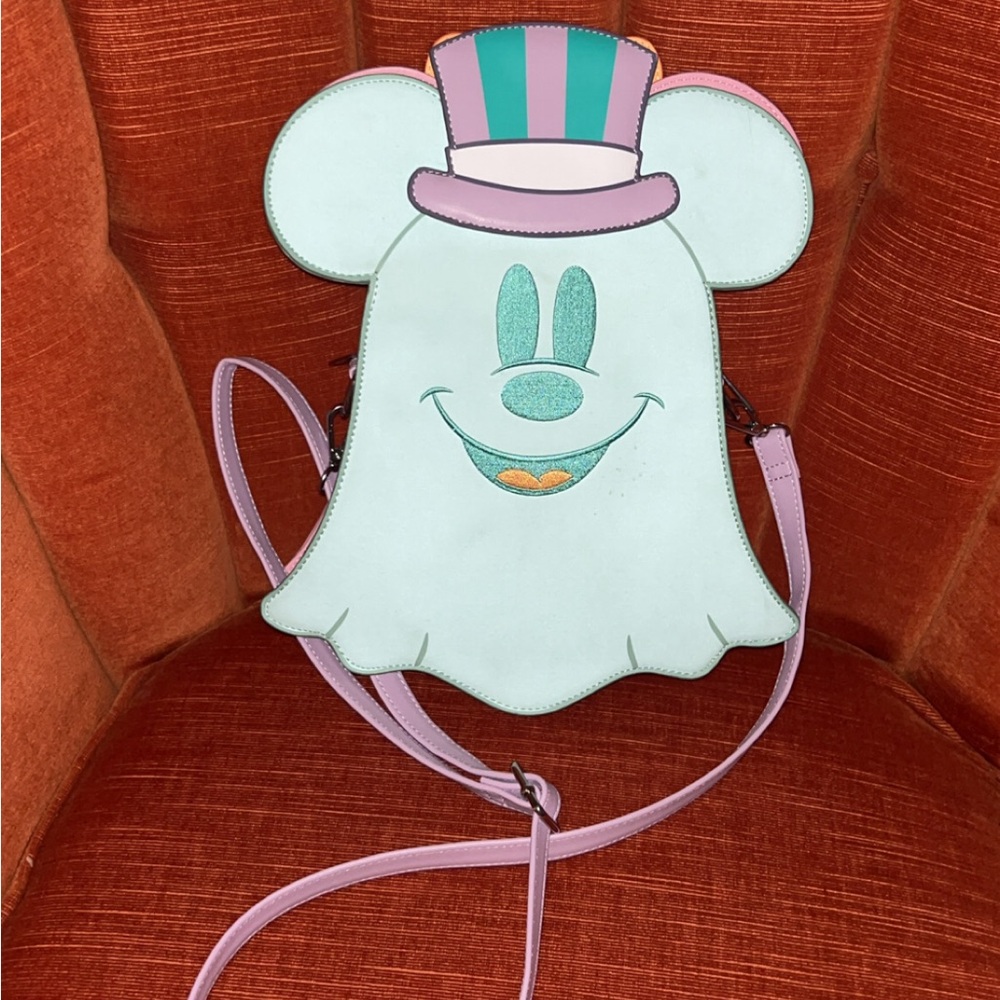 Loungefly Minnie Mickey ghost bag
